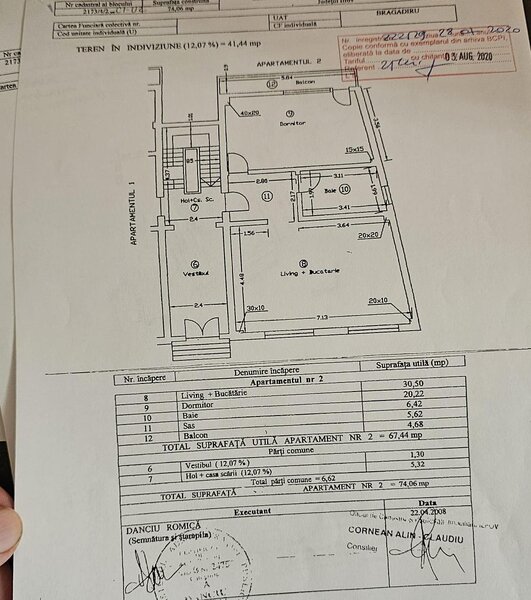Cartierul Latin (Prelungirea Ghencea), apartament 2 camere dec., 68 mp,